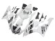 Mejores Carenados Moto Yamaha YZF 600 R6 2006-2007 - Blanco Negro Brillante Motul Michelin