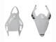Mejores Carenados Moto Yamaha YZF 600 R6 2006-2007 - Blanco Negro Brillante Motul Michelin