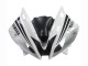 Mejores Carenados Moto Yamaha YZF 600 R6 2006-2007 - Blanco Negro Brillante Motul Michelin