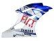 Mejores Carenados Moto Yamaha YZF 600 R6 2006-2007 - Blanco Azul Rojo Fiat Motul Michelin