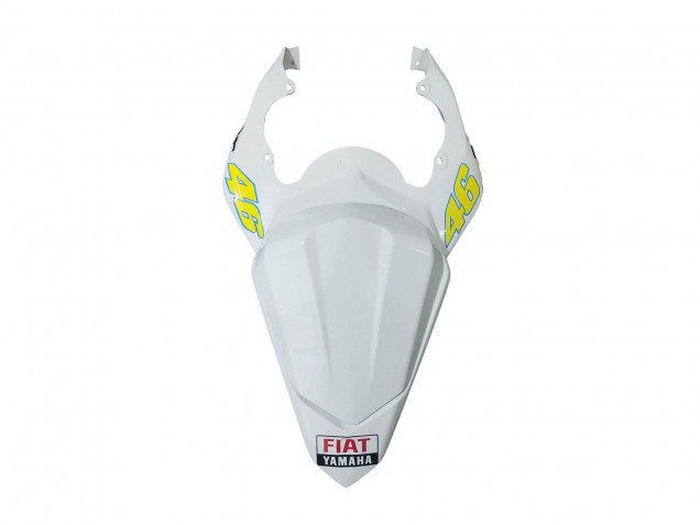 Mejores Carenados Moto Yamaha YZF 600 R6 2006-2007 - Blanco Azul Rojo Fiat Motul Michelin