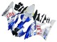 Mejores Carenados Moto Yamaha YZF 600 R6 2006-2007 - Blanco Azul Rojo Fiat Motul Michelin