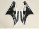 Mejores Carenados Moto Yamaha YZF 600 R6 2006-2007 - Negro Brillante Negro Mate Blanco Motul Michelin