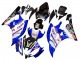 Mejores Carenados Moto Yamaha YZF 600 R6 2006-2007 - Blanco Azul Negro Fimer Volvo Yamalube Sterilgarda