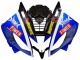 Mejores Carenados Moto Yamaha YZF 600 R6 2006-2007 - Blanco Azul Negro Fimer Volvo Yamalube Sterilgarda