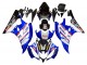 Mejores Carenados Moto Yamaha YZF 600 R6 2006-2007 - Blanco Azul Negro Fimer Volvo Yamalube Sterilgarda