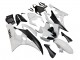 Mejores Carenados Moto Yamaha YZF 600 R6 2006-2007 - Blanco Negro Mate