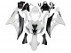 Mejores Carenados Moto Yamaha YZF 600 R6 2006-2007 - Blanco Negro Mate