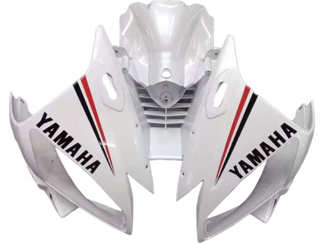 Mejores Carenados Moto Yamaha YZF 600 R6 2006-2007 - Blanco Rojo Negro Motul