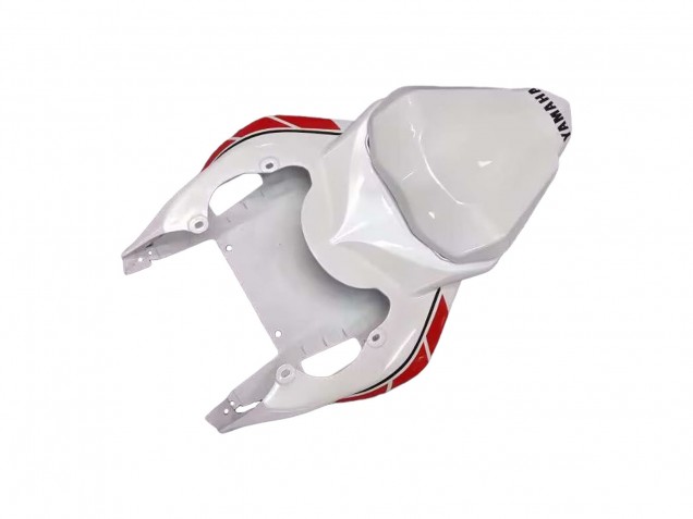 Mejores Carenados Moto Yamaha YZF 600 R6 2006-2007 - Blanco Rojo Negro Motul
