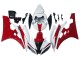 Mejores Carenados Moto Yamaha YZF 600 R6 2006-2007 - Blanco Rojo