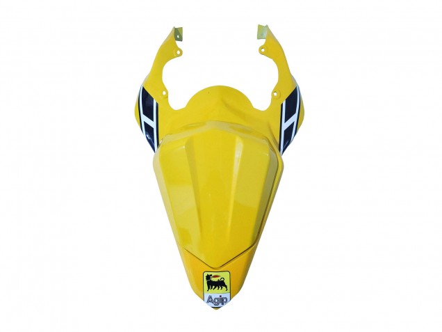Mejores Carenados Moto Yamaha YZF 600 R6 2006-2007 - Amarillo Blanco Negro Brillante Motul