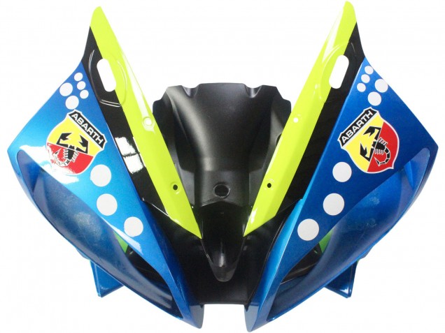 Mejores Carenados Moto Yamaha YZF 600 R6 2006-2007 - Azul Neon Verde Negro Tiburón