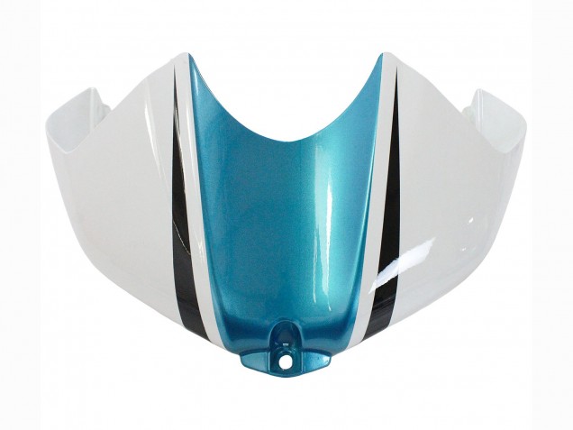 Mejores Carenados Moto Yamaha YZF 600 R6 2006-2007 - Blanco Azul Negro Semakin Didepan ENEOS