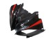 Mejores Carenados Moto Yamaha YZF 600 R6 2008-2016 - Plata Negro Rojo Tiburón 4