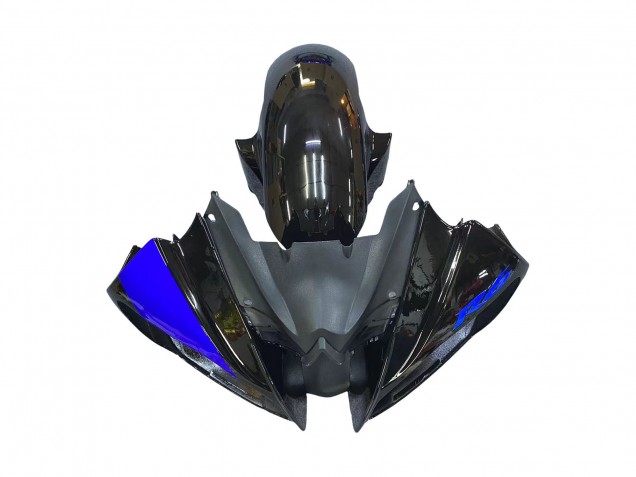 Mejores Carenados Moto Yamaha YZF 600 R6 2008-2016 - Azul Negro Brillante