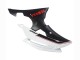 Mejores Carenados Moto Yamaha YZF 600 R6 2008-2016 - Blanco Negro Mate Rojo Calcomanías