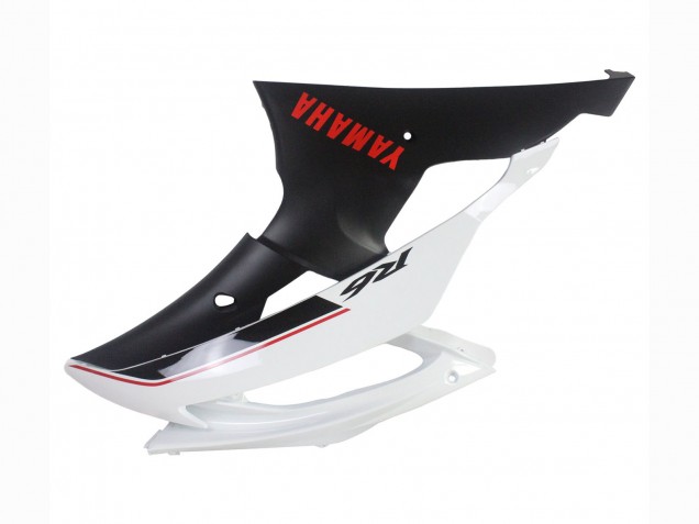 Mejores Carenados Moto Yamaha YZF 600 R6 2008-2016 - Blanco Negro Mate Rojo Calcomanías