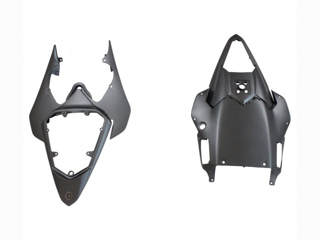 Mejores Carenados Moto Yamaha YZF 600 R6 2008-2016 - Gris Negro Mate Oro Calcomanías