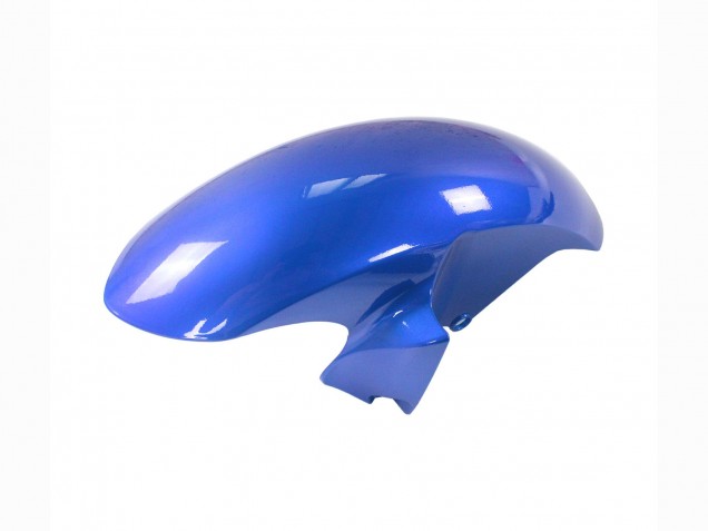 Mejores Carenados Moto Yamaha YZF 600 R6 2008-2016 - Blanco Azul Negro Brillante