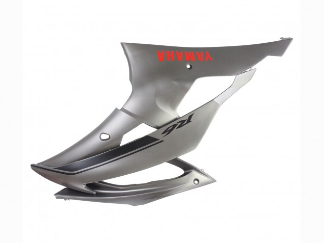 Mejores Carenados Moto Yamaha YZF 600 R6 2008-2016 - Gris Mate Rojo Calcomanías