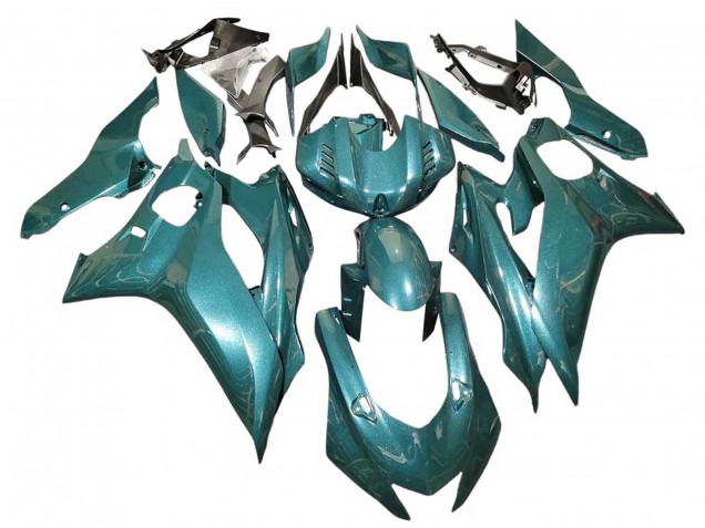 Mejores Carenados Moto Yamaha YZF 600 R6 2008-2016 - Azul Aguamarina Perla