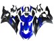 Mejores Carenados Moto Yamaha YZF 600 R6 2017-2023 - Azul Negro Mate