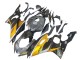 Mejores Carenados Moto Yamaha YZF 600 R6 2017-2023 - Oro Negro FibraCarbono