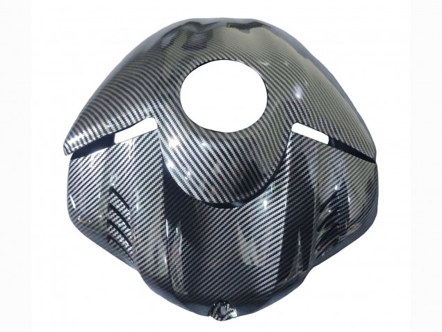 Mejores Carenados Moto Yamaha YZF 600 R6 2017-2023 - Oro Negro FibraCarbono