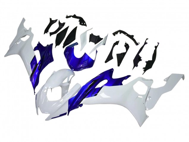 Mejores Carenados Moto Yamaha YZF 600 R6 2017-2023 - Blanco Azul