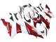 Mejores Carenados Moto Yamaha YZF 600 R6 2017-2023 - Blanco Rojo Negro