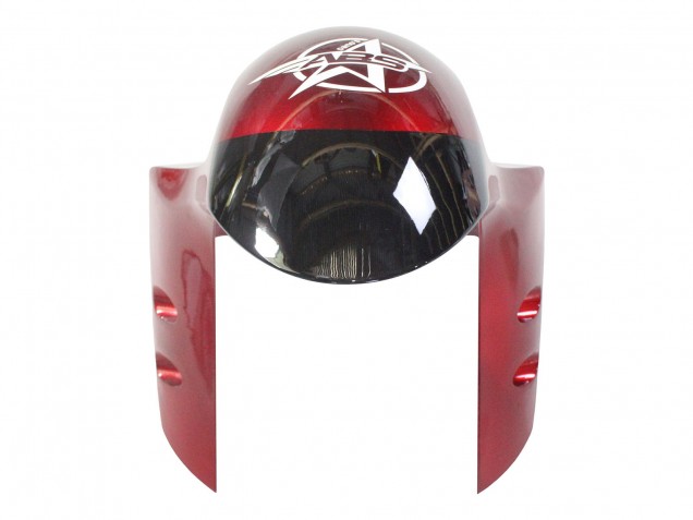 Mejores Carenados Moto Yamaha YZF 600 R6 2017-2023 - Blanco Rojo Negro