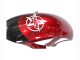 Mejores Carenados Moto Yamaha YZF 600 R6 2017-2023 - Blanco Rojo Negro