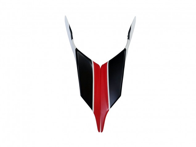 Mejores Carenados Moto Yamaha YZF 600 R6 2017-2023 - Blanco Rojo Negro Semakin Didepan