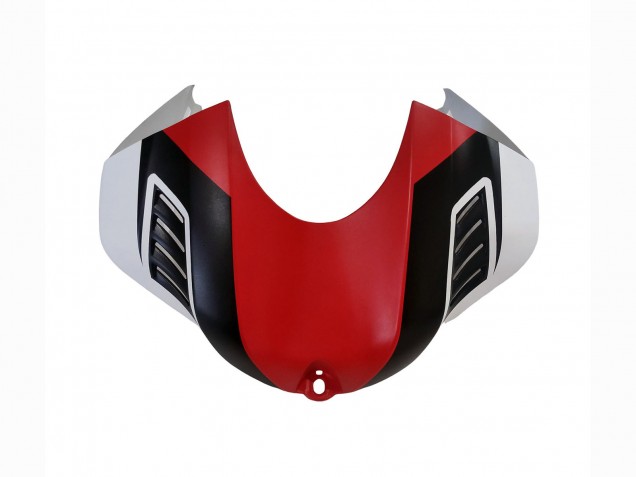 Mejores Carenados Moto Yamaha YZF 600 R6 2017-2023 - Blanco Rojo Negro Semakin Didepan
