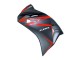 Mejores Carenados Moto Honda CBR250RR 2011-2015 - Negro Mate Rojo Raya