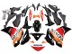 Mejores Carenados Moto Honda CBR250RR 2011-2015 - Naranja Blanco Rojo Negro Lustroso HRC Repsol
