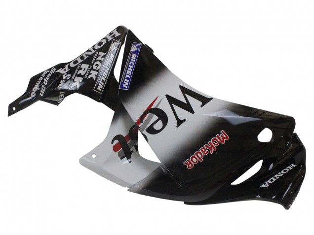 Mejores Carenados Moto Honda CBR250RR 2011-2015 - Negro Brillante Blanco West Rojo HRC 62