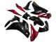 Mejores Carenados Moto Honda CBR250RR 2011-2015 - Negro Brillante Rojo