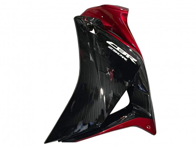 Mejores Carenados Moto Honda CBR250RR 2011-2015 - Negro Brillante Rojo