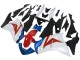 Mejores Carenados Moto Honda CBR250RR 2011-2015 - Blanco Rojo Azul Claro