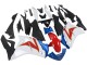 Mejores Carenados Moto Honda CBR250RR 2011-2015 - Blanco Rojo Azul Claro