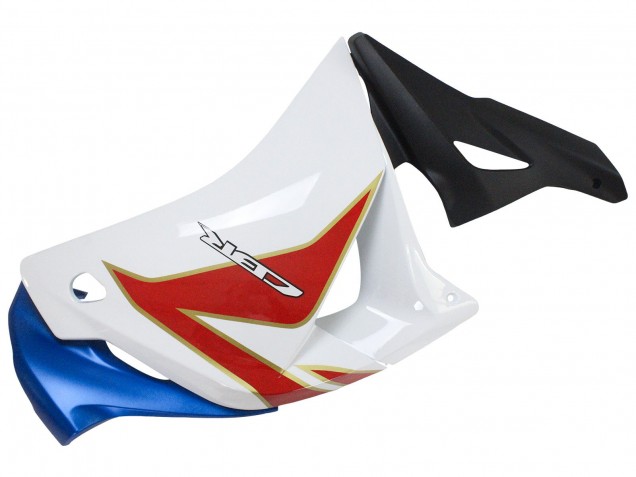 Mejores Carenados Moto Honda CBR250RR 2011-2015 - Blanco Rojo Azul Claro