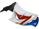 Mejores Carenados Moto Honda CBR250RR 2011-2015 - Blanco Rojo Azul Claro