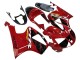 Mejores Carenados Moto Honda VTR1000 2000-2006 - Rojo Negro Raya Carrera