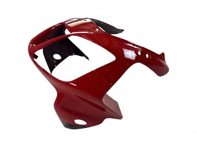 Mejores Carenados Moto Honda VTR1000 2000-2006 - Rojo Negro Raya Carrera