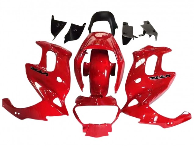 Mejores Carenados Moto Honda VTR1000F 1997-2005 - Rojo Brillante
