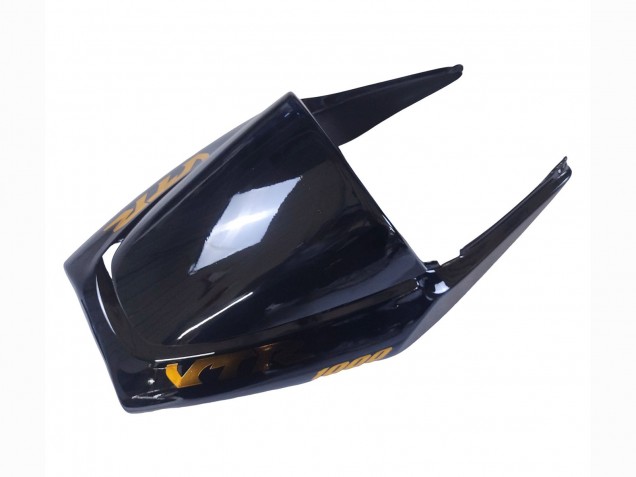 Mejores Carenados Moto Honda VTR1000F 1997-2005 - Negro Brillante Oro
