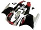 Mejores Carenados Moto Honda NSR250R 1988-1989 - Plata Rojo Negro Brillante