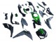 Mejores Carenados Moto Kawasaki Z1000 2014-2019 - Negro Verde Gris